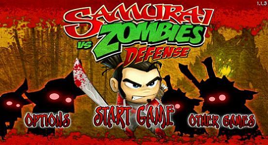 Samurai Vs. Zombies Defense